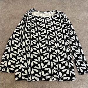 FINNWEAR Tunic Viscose Rayon Elastane Floral MCM US M